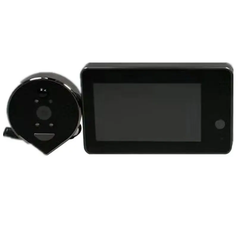 

Digital Door Viewer 4.3inch Screen Monitor 160 Degree Home Security Camera Theftproof Peephole Cam