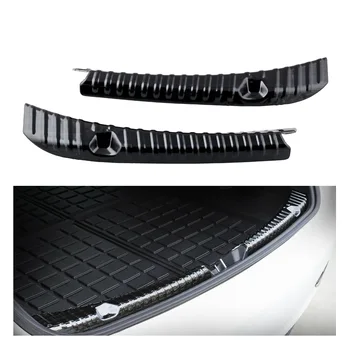 

Car Styling Stainless Steel Protector Trunk Inner Guard Threshold Trim Rear Boot Sill Plate Bumper For Tesla Model 3 2017-2019