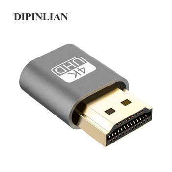 

Virtual display 4K HDMI video card cheater HDMI dummy load EDID Display cheat Headless Ghost Emulator Video card Lock plate