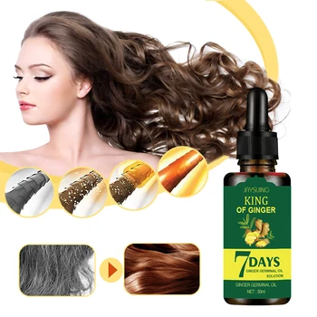 

Natural Repair Fast Hair Growth Fluid Hair Loss Treatment 30ml Healthy Hair Growth Liquid Biotin Essence Oil TSLM2