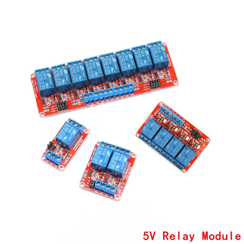 12V 1/2/4/8 Channel Relay Board Module w/Optocoupler LED for Arduino PiC parts 