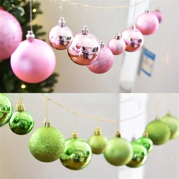 

30mm Christmas Xmas Tree Ball Bauble Hanging Home Party Ornament Decor Christmas Day Decorations Happy New Year рождество 20