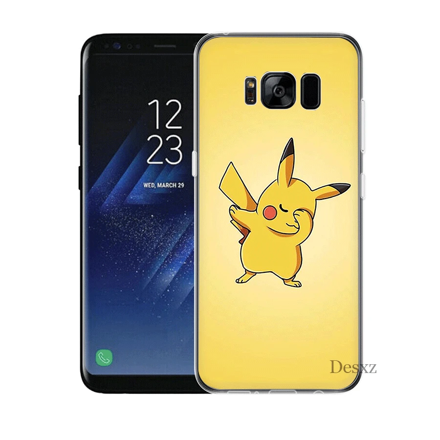 H4 Чехол для мобильного телефона samsung Galaxy J7 J6 J5 J3 J2 J1 Prime жесткий чехол cool pokemons pika корпус с рисунком - Цвет: H4