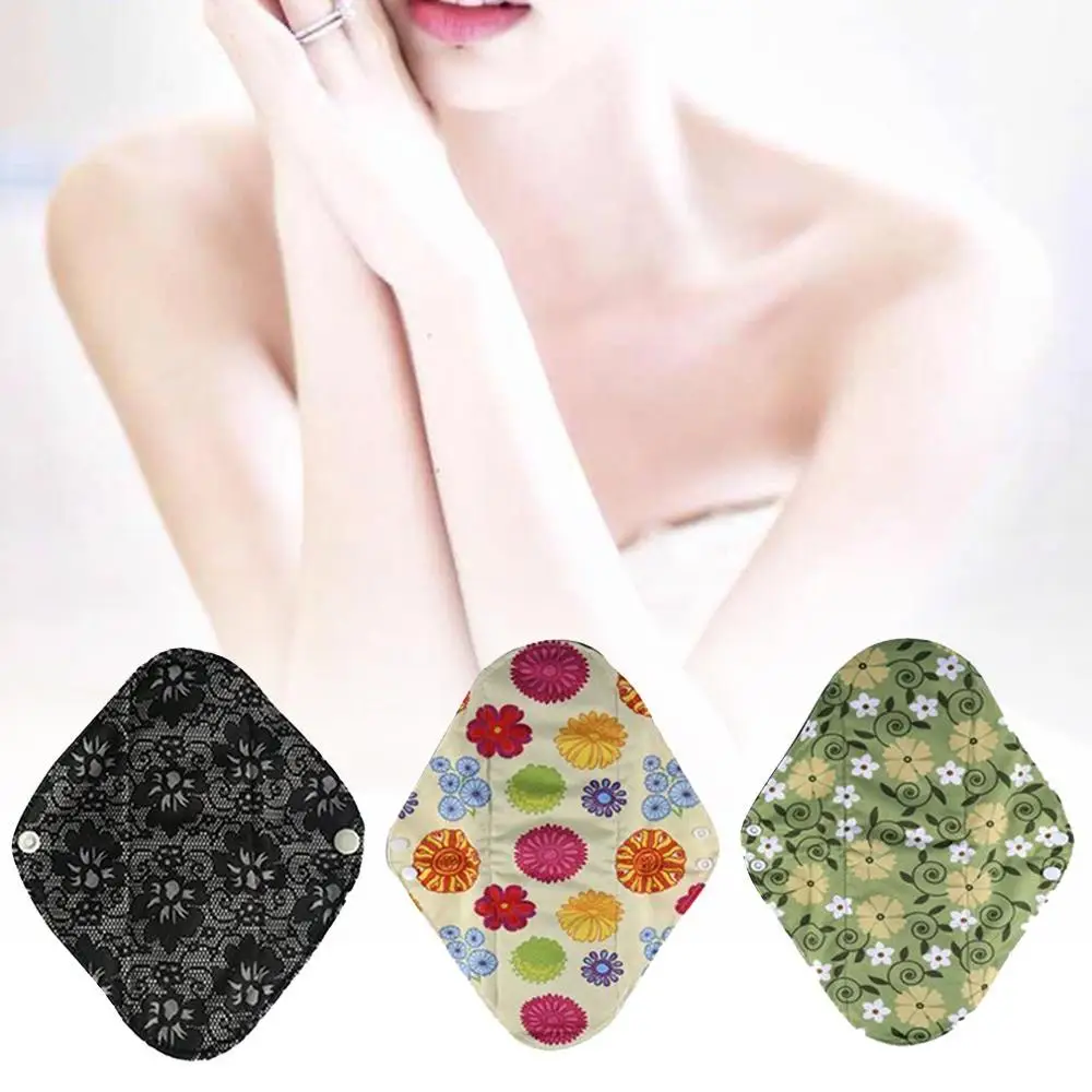 

Menstrual Tampon Washable Reusable Hygienic Cotton Fabric Bamboo Feminine Hygiene Panty Briefs Towels Sanitary Napkin S/M/L