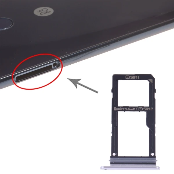 Для LG V30 VS996 LS998U лоток для sim-карты+ лоток для sim-карты/микро лоток для карт SD для LG V30 H933 LS998U SIMCard запасной отсек часть