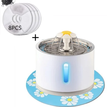 

Cat Fountain Drinking 2.4L Automatic Pet Water Fountain Pet Water Dispenser Dog Cat Health Caring Fountain Water Feeder