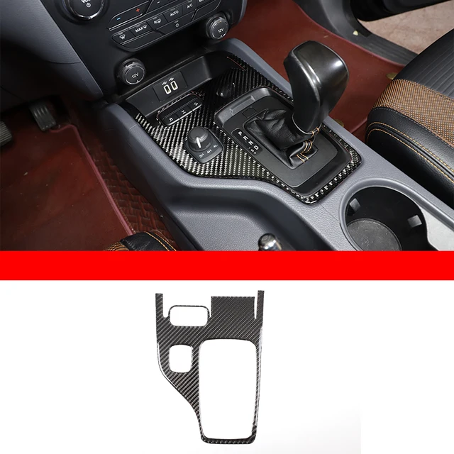 For Ford Ranger Wildtrak 2015-2021 Car Gear Panel Central Control Instrument Decorative Panel Interior Sticker Car Accessories Style 24