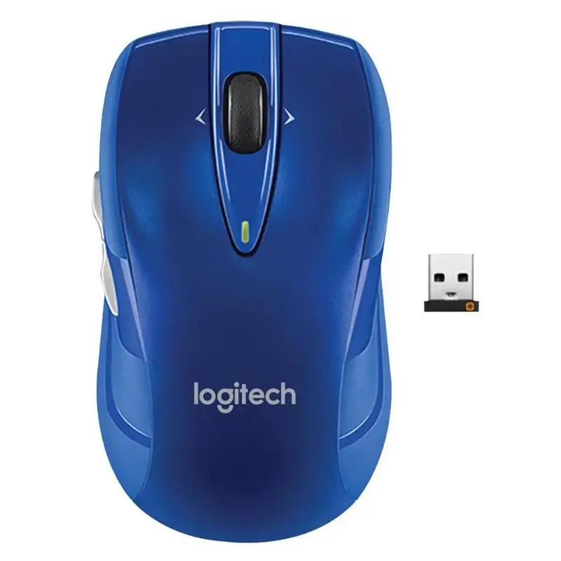 Беспроводная мышь logitech M545/M546 2,4G с двумя дополнительными кнопками для большого пальца эргономичная оптическая игровая мышь 1000 dpi Лазерная игровая мышь