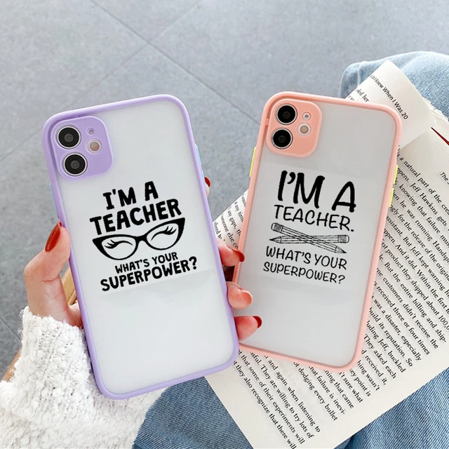 Carcasa Iphone 8 Plus Teacher  Phone Case Iphone 6 Teacher - Phone Case  Iphone 12 11 - Aliexpress