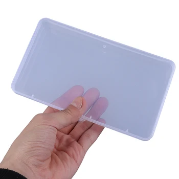 

2pcs Portable Dustproof Mask Case Disposable Face Masks Container Disposable Mask Storage Box Storage Organizer