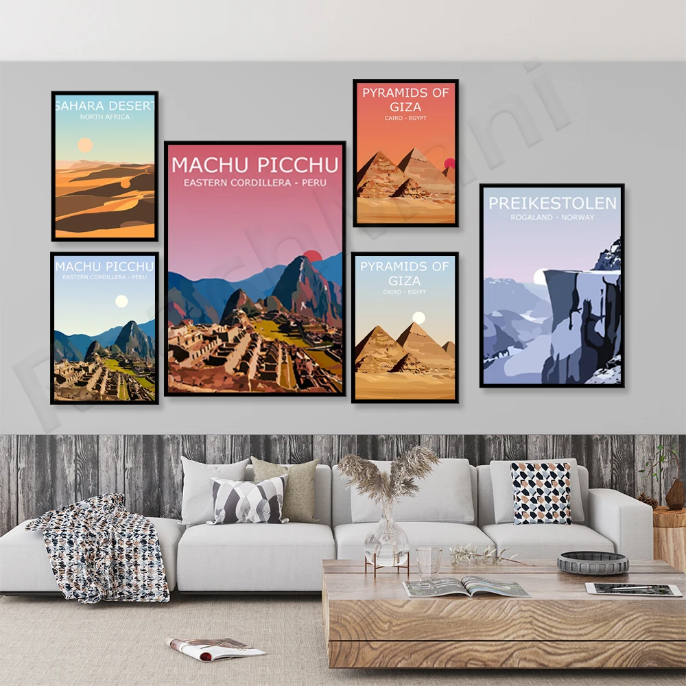 Inca Citoptic, Machu Picchu Perù, Prestirato, Norvegia, Deserto Del Sahara, Piramidi Di Giza, Sette Meraviglie Di Giza, Egitto, Viaggi Al Cairo