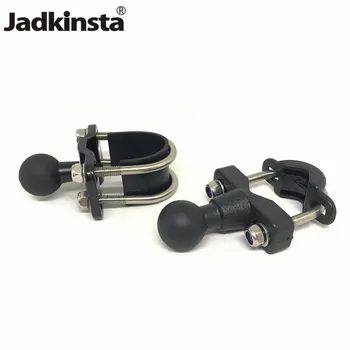 

Jadkinsta Stainless Steel U-Bolt Motorcycle Bike Handlebar Rail Mount Base to 1 Inch Ball Head for Gopro for Garmin RAM Mount