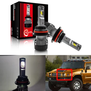

9007 HB5 Led Hi/Lo Beam Headlight Bulbs For Hummer H2 2003 2004 2005 2006 2007 2008 2009 High/Low Auto Headlamp
