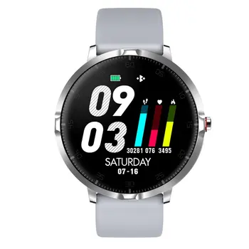 

K16 IP67 Waterproof 1.3 Inch Full Round Touch Screen Heart Rate Blood Smart Sports Watch