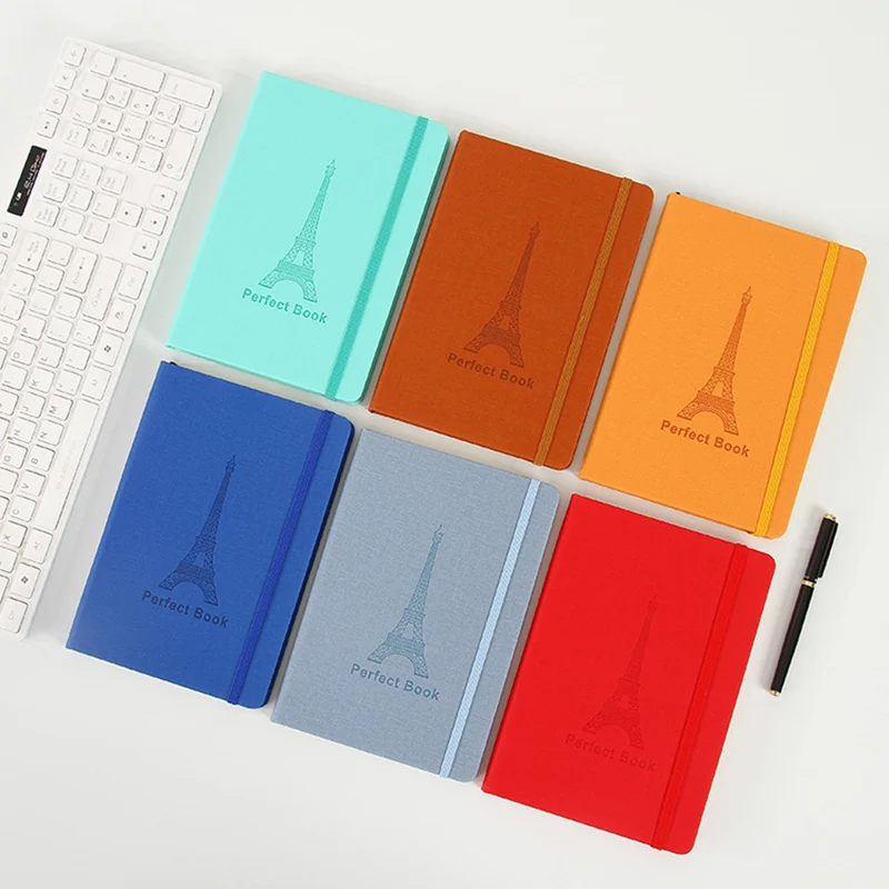 

A5 Diary Notebook and Journal Business Note Book DIY Line Agenda Planner Organizer Tower Daily Back to School Travel Handbook