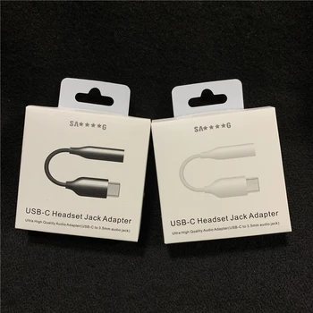 

Type-C to 3.5mm Earphone cable Adapter usb 3.1 Type C USB-C male to 3.5 AUX audio female Jack for Samsung note 10 plus
