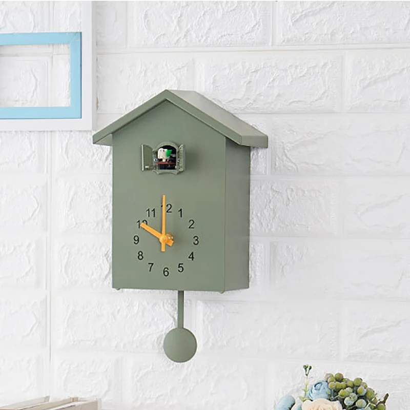 Часы Cuckoo настенные часы движение в стиле Chalet минималистический современный