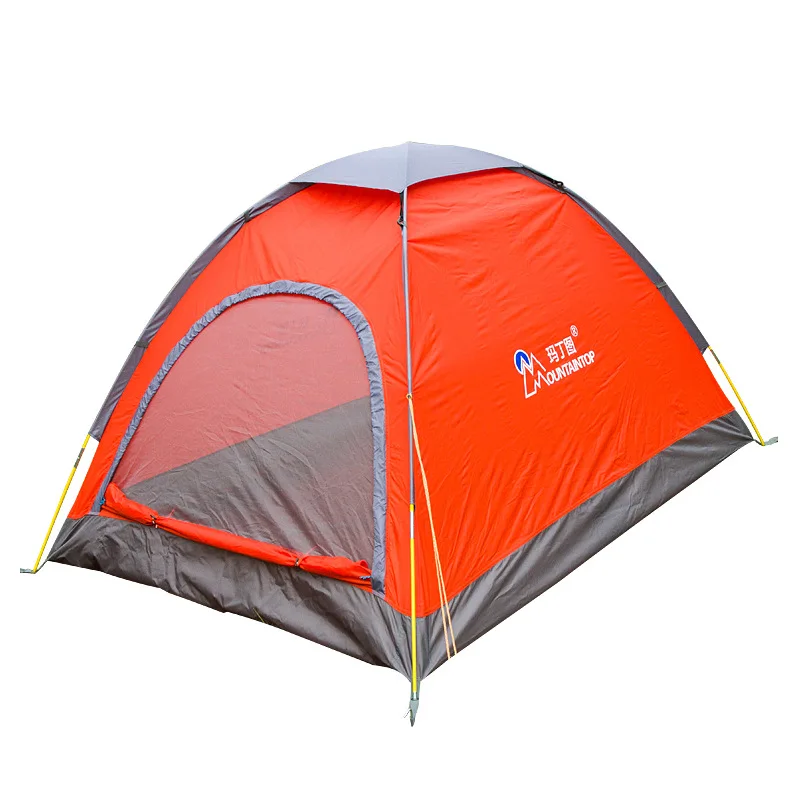 

Tent Mountaintop Camping Waterproof OutdoorTents Durable 2 People Single Layer Accounting Camping Wind-Resistant Travel