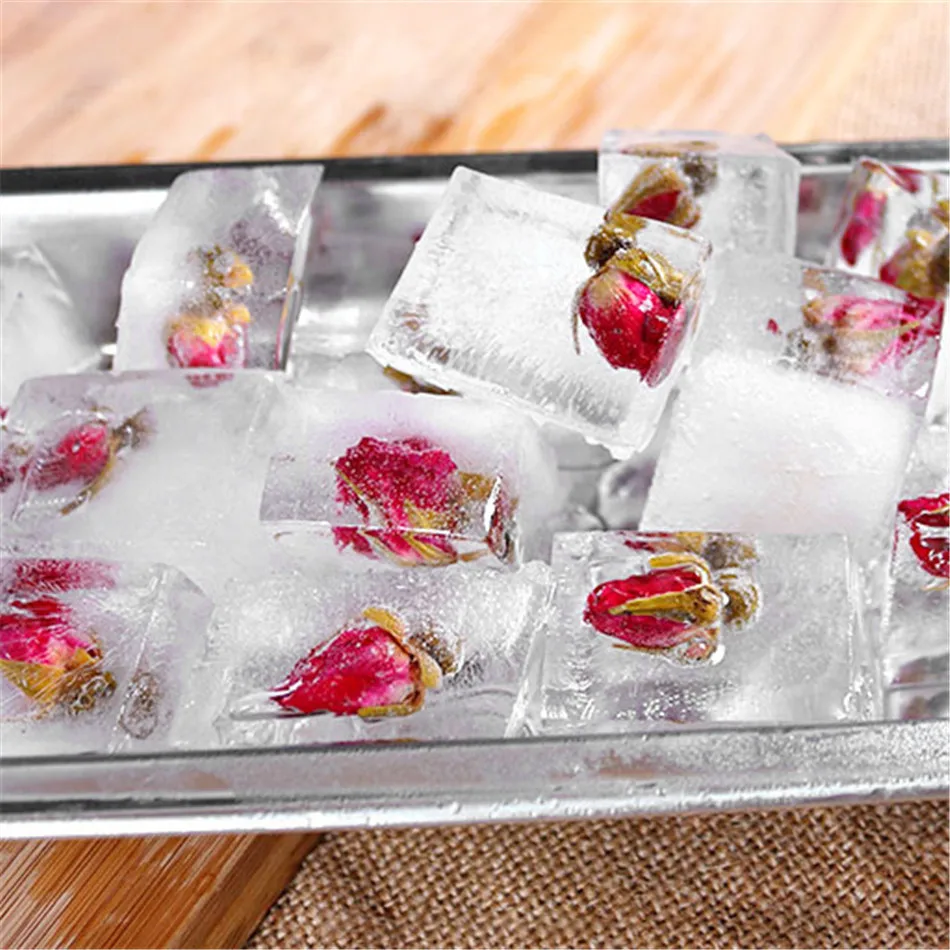 2 Pcs Para Gelatinas Ice Block Snowflake Tray