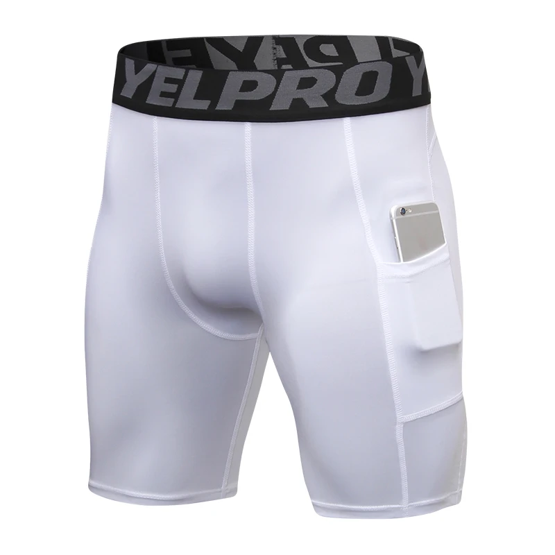 

2019 Men Quick Dry Short Running Tights Men's Compression Running Shorts Gym Fitness Sport Leggings Male Underwear Sport Shorts