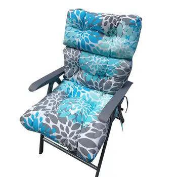 

Indoor Outdoor Benches Cushions Patio Lounge Cushion Long Chair Pad Courtyard Recliner Seat Cushion Soft Waterproof Sofa Cushion