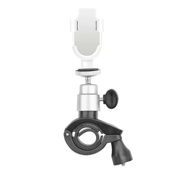 

Portable Practical Clip Fixing Mount Camera Bracket ABS Selfie Stick Accessories Support Durable Bicycle Stand For Insta360 GO