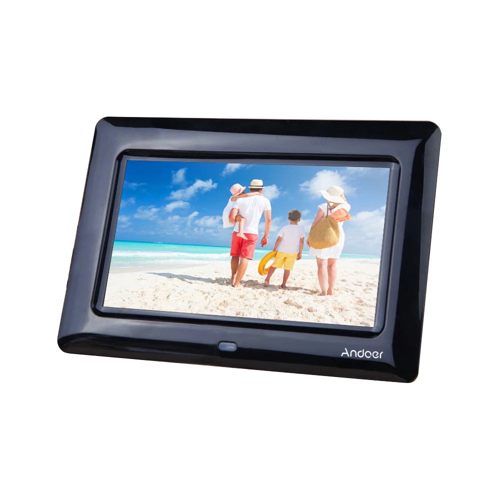 7 ''HD TFT-LCD цифровая фоторамка с слайд-шоу часы MP3 MP4 видеоплеер с удаленным рабочим столом