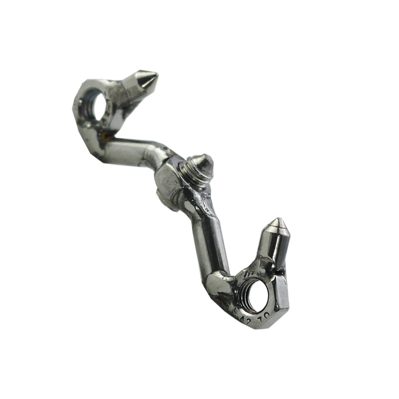 Ceny Mężczyźni pas cnoty ze zdejmowaną ostrą śruba ze stali nierdzewnej Qianchichi w nowym stylu mężczyzna urządzenie Chastity Cock klatki