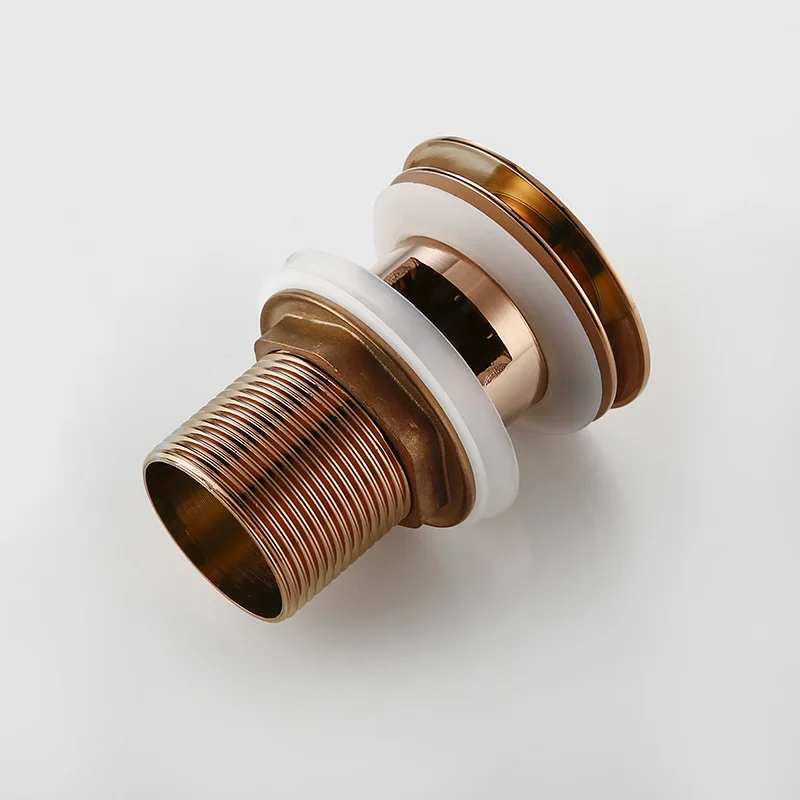Rose Gold Bathroom Basin Drainer - Image 3