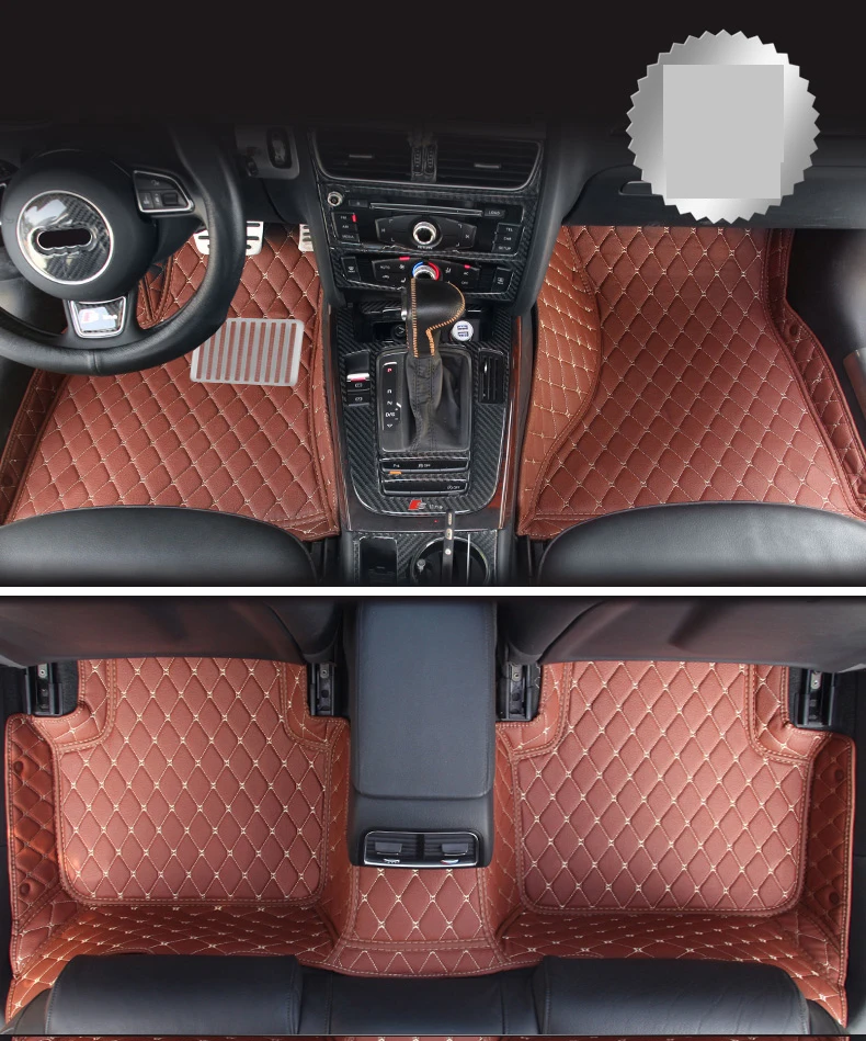 Кожаный Автомобильный Коврик для audi tt 1998- 2013 2012 2011 MK1 MK2 MK3 8s(ТТС) 8n 8j 8s