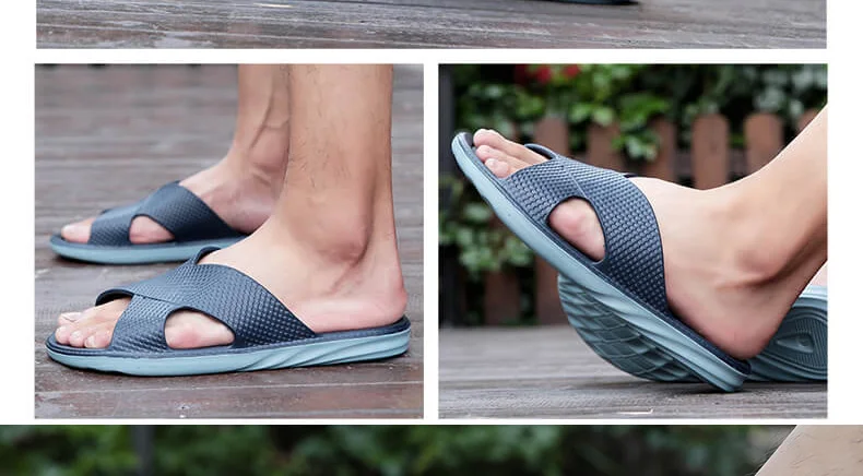 Sanzoog/летние домашние массажные тапочки для ног; мужские шлепанцы для ванной; домашние тапочки; Plaj Terlik Acupressure Zapatillas De Casa 49s