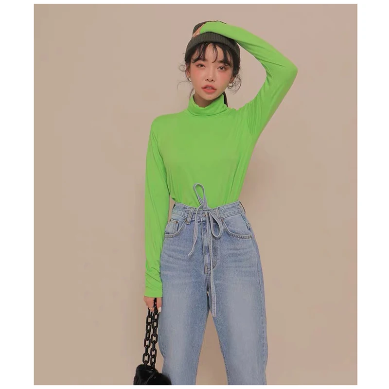 Kpop Blackpink lisa/корейские свободные повседневные синие джинсы с широкими штанинами женские летние джинсы до щиколотки с высокой талией со шнуровкой