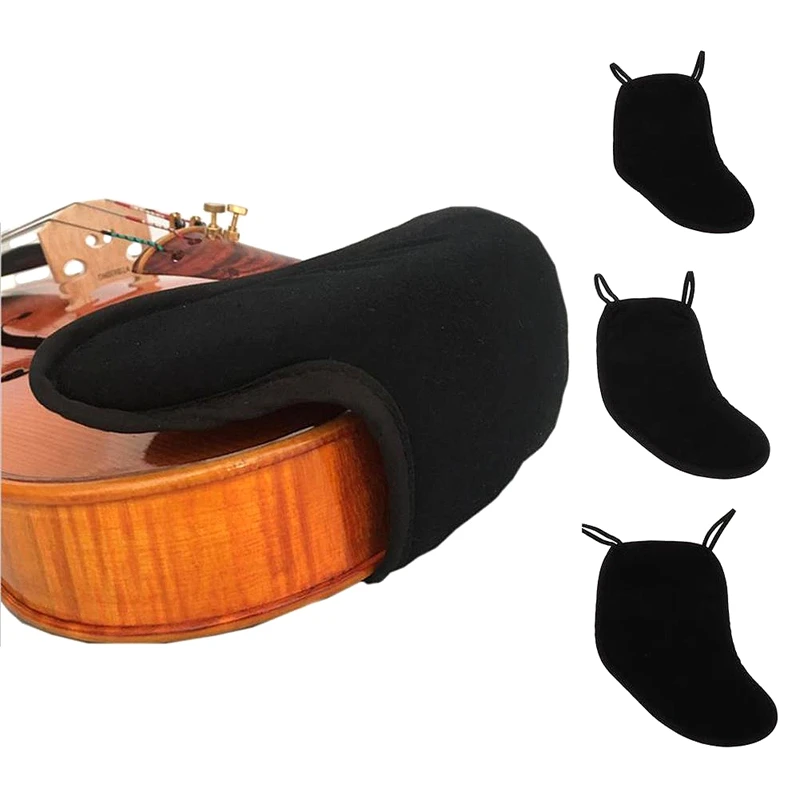 1PC Cotton Violin Chin Rest Pad Cover Protector for Violin Musical Instrument Accessories