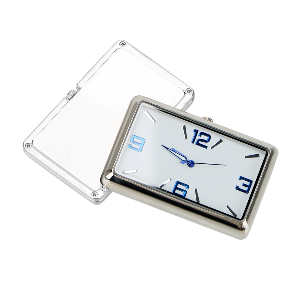 High Quality Automobiles Car Decoration Clock Watch Car Interior Electronic Quartz Watch Double-sided Sticker Car Decoration
