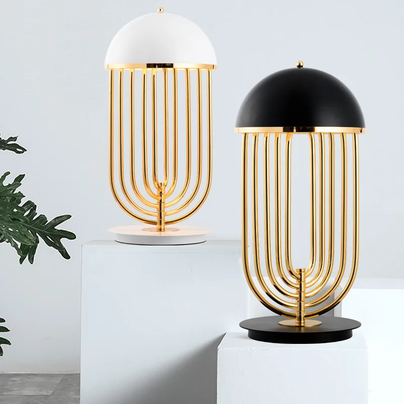 

Postmodern LED Table Lamps for Bedroom Living Room Study Desk Lamp Simple Bedside Home Deco Table Light Modern Art