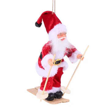 

1Pc Santa Ornaments Xmas Pendant Santa Doll Doll Desktop Adornment For Christmas Party Shop Home Desk