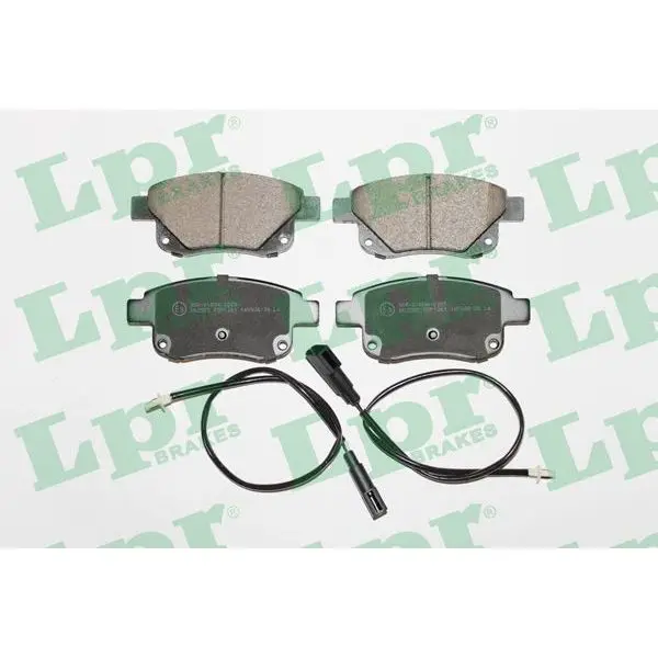 Колодки тормозные FORD TRANSIT 06- задние с датчиком LPR 05P1261