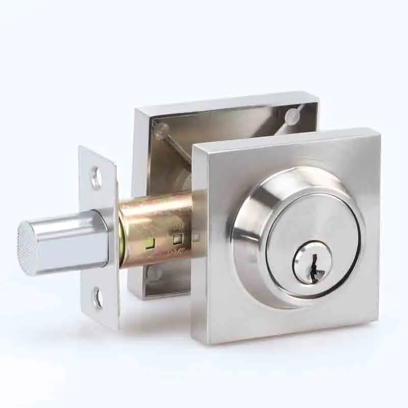 Qrity Pomo De Puerta De Bola, Perilla De Puerta De Entrada Con Llave Con Cerradura, Cerradura De Puerta Interior Y Exterior, En Acero Inoxidable Satinado