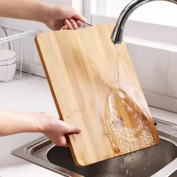 

Thicken Cutting Boards Nature Chopping Board Bamboo Chopping Block Tool Wooden Cutting Board For The Kitchen Hot Kitchen Stuff