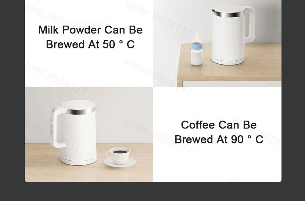 XIAOMI Mijia Temperature APP CONTROL 1.5L / 1800W Smart Electric Water