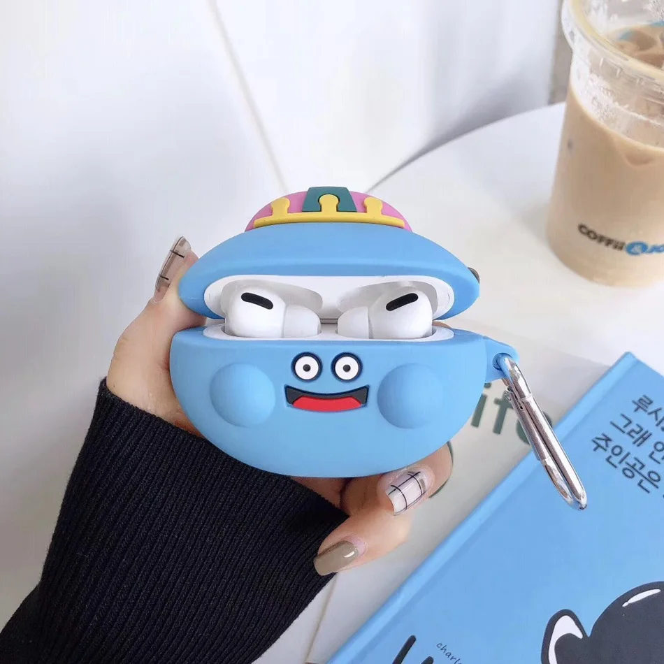 1262 3D чехол для наушников для Airpods Pro Чехол силиконовый милый собачий медведь игра Мультяшные Наушники Earpods чехол для Apple Air pods Pro 3 чехол s - Цвет: 1262