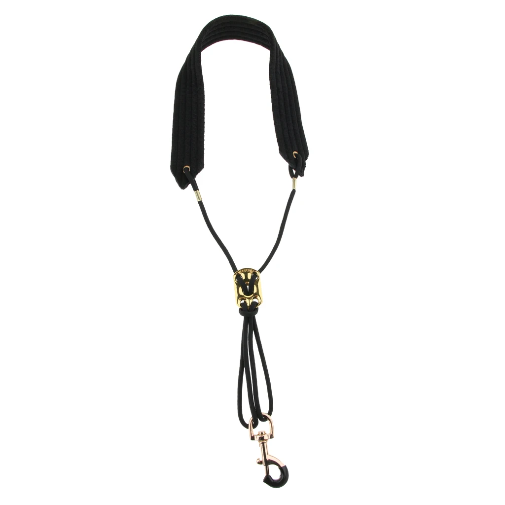 Soft Adjustable Saxophone Neck Strap For Alto Tenor Soprano Saxophone