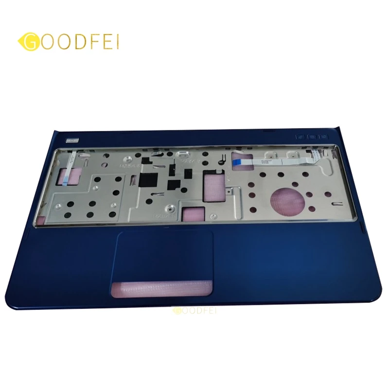 

New For DELL Inspiron 15R N5110 M5110 M511R Palmrest Keyboard Bezel Top C Cover Upper Case Shell Blue
