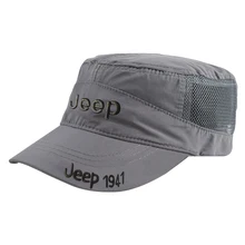 Пешие прогулки быстросохнущая шляпа открытый солнцезащитный козырек мода лето Регулируемая голова Военная плоская кепка Повседневная Рыбалка Гольф Бейсбол Спорт для взрослых