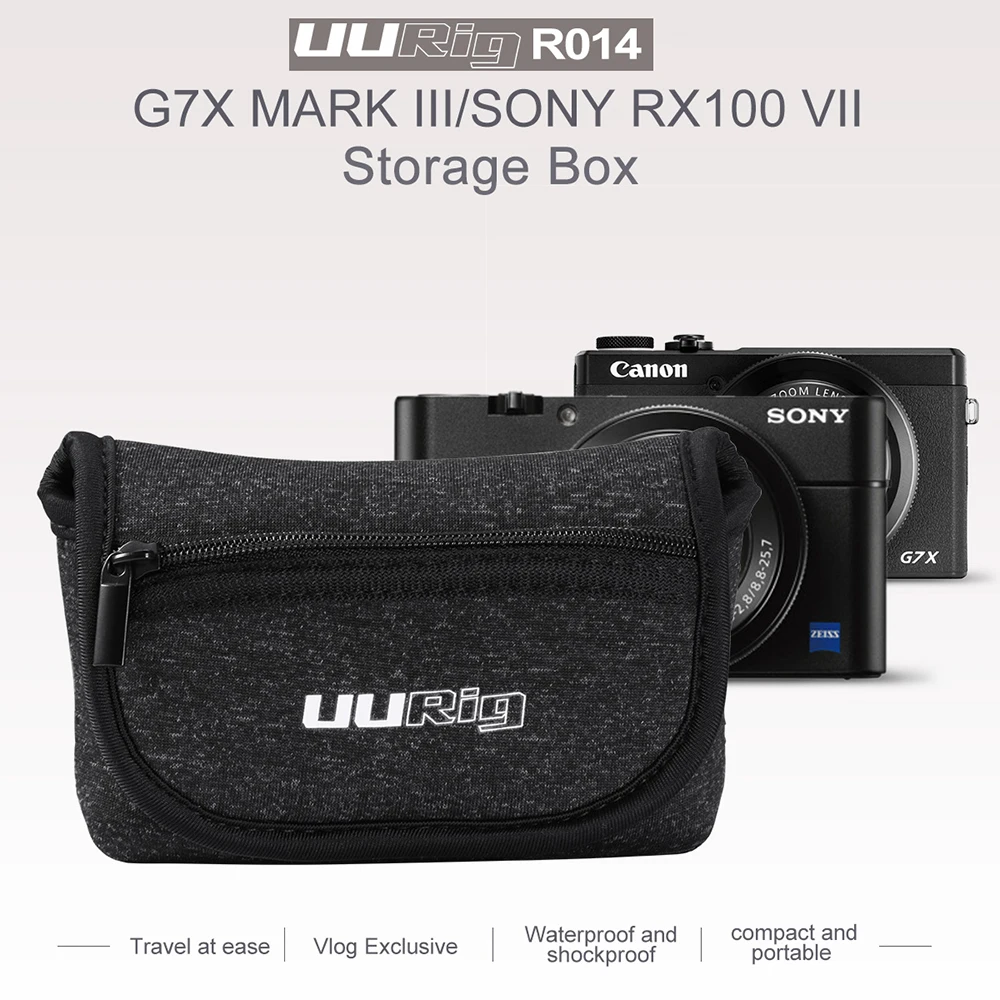 Чехол для Камеры UURig R014 Vlog водонепроницаемый портативный чехол хранения Sony Rx100 VII