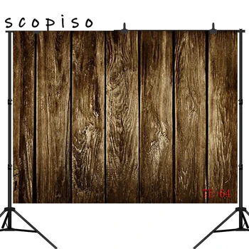 

Scopiso Photography Background Wood Floor Vinyl Digital Printing Cloth Backdrops for Photo Studio Prop