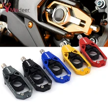 Blockers do ajustador do tensor da corrente do eixo traseiro para yamaha tmax 530 fz8 tmax530 2012-2015 yzfr1 yzf r1 fz1 fz 01 2006-2015