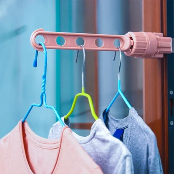 

Portable 5-Hole Drying Rack Indoor Drying Rack Window Frame Travel Dormitory Drying Hook Hanging Rod Travel Hotel Home Ornaments