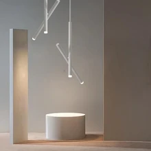 Светодиодный потолочный светильник, монтируемый на поверхность, 10 Вт, шнур, лампы для кухни, компания, Настольная трубчатая лампа, столовая, бар, магазин, точечный светильник