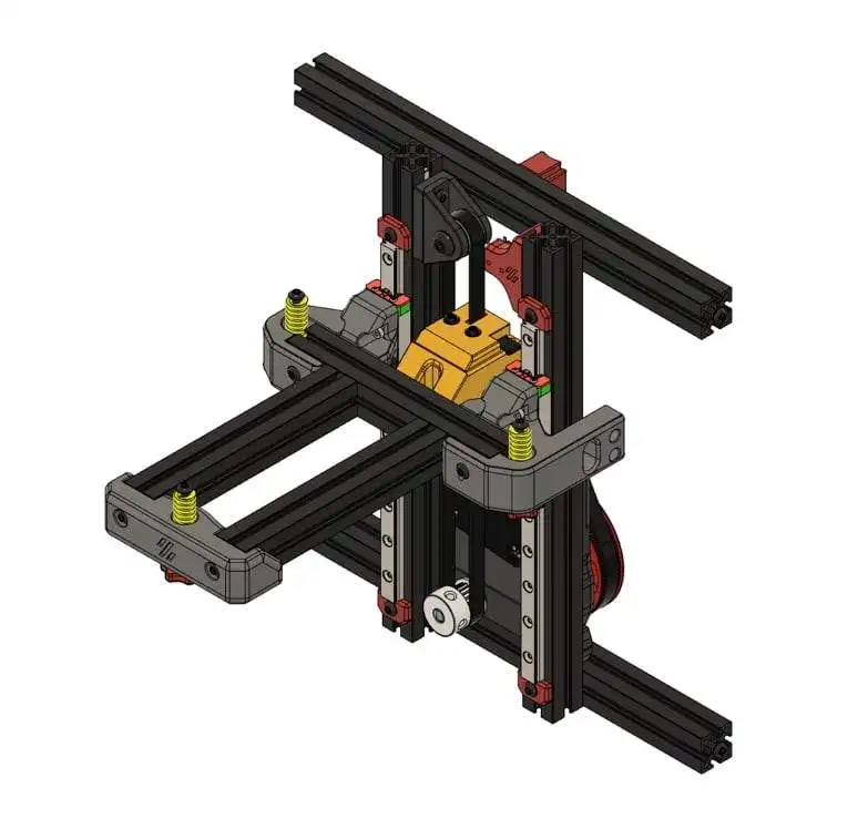 

Voron0.1 комплект оборудования для оси Z с ремнем, винтовые гайки для Voron0.1, комплект обновления системы с ремнем
